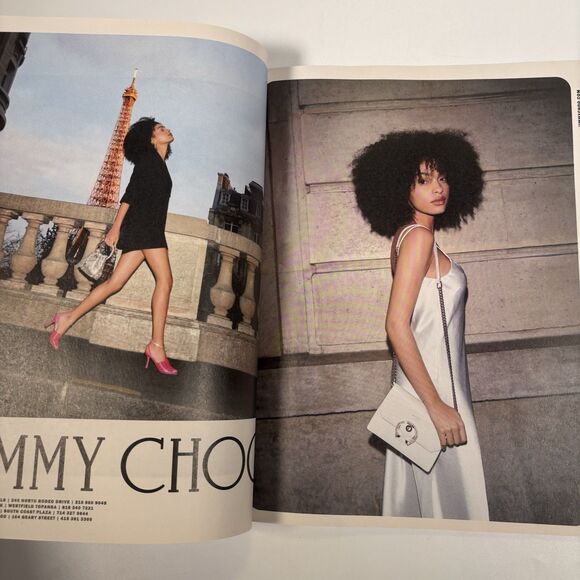 C CALIFORNIA STYLE MAGAZINE 2021 Paris Jackson Print Ad Versace Kendal Jenner - Picture 10 of 13